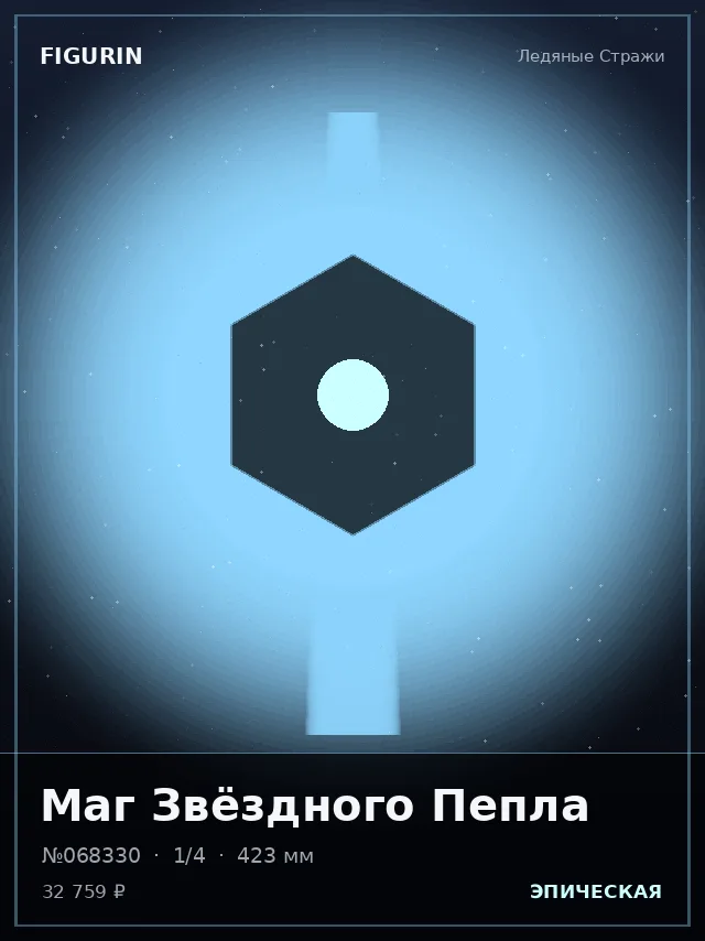 Маг Звёздного Пепла — премиальная фигурка