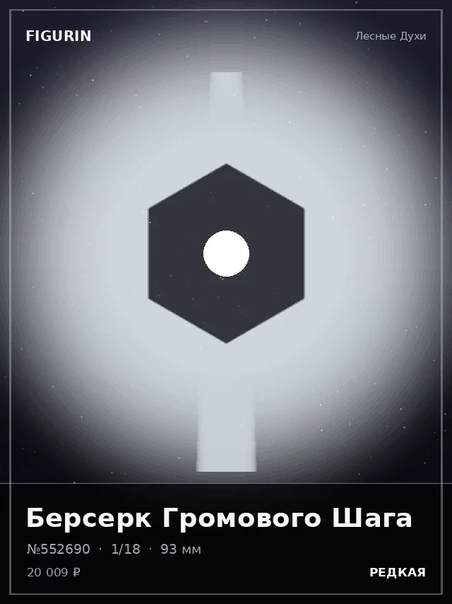 Берсерк Громового Шага — премиальная фигурка
