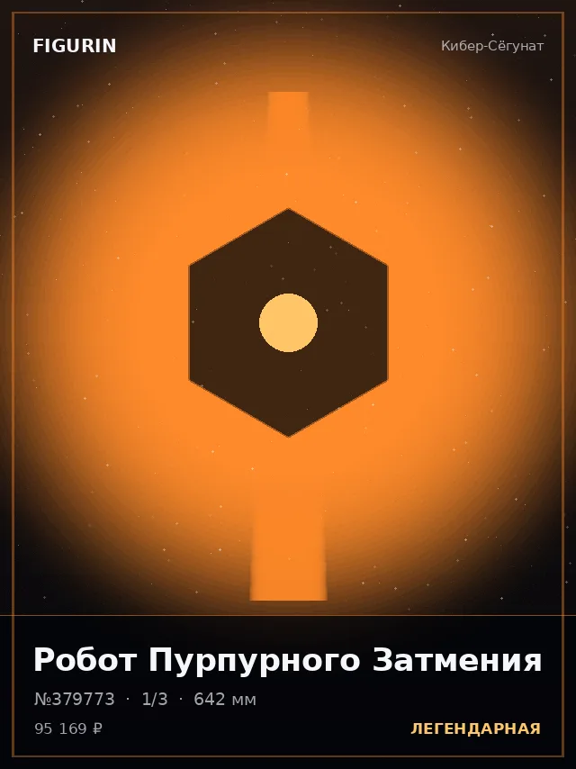 Робот Пурпурного Затмения — премиальная фигурка
