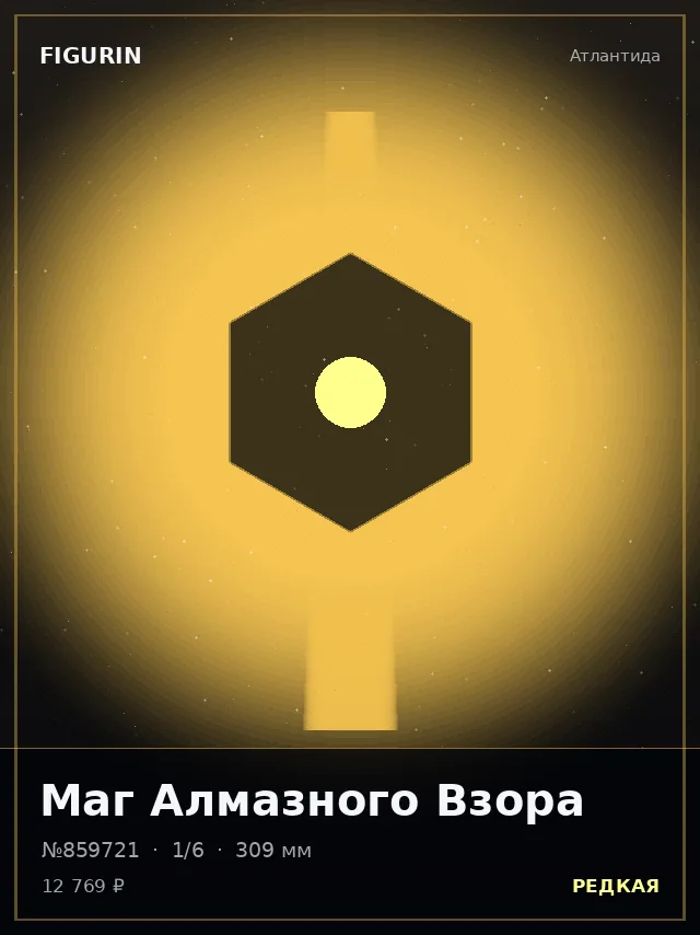 Маг Алмазного Взора — премиальная фигурка