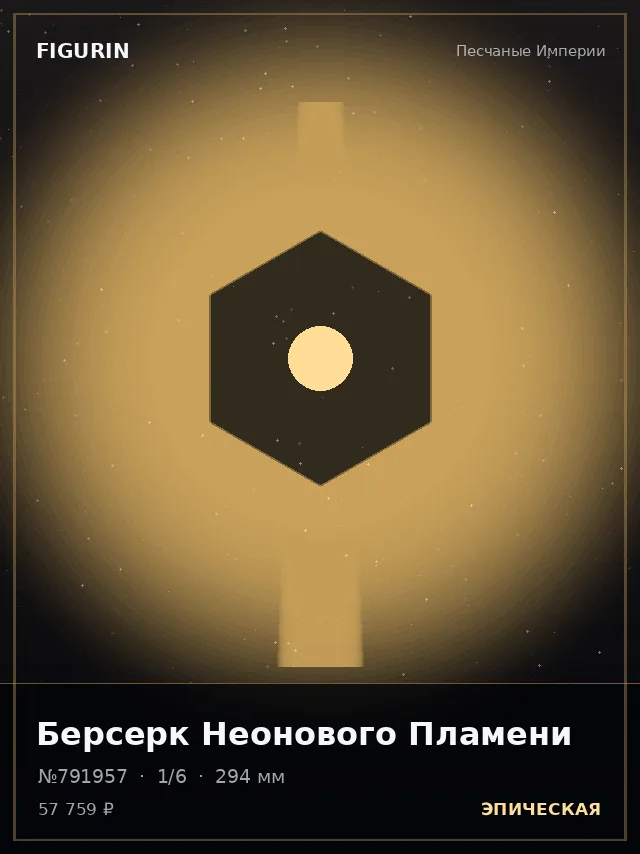 Берсерк Неонового Пламени — премиальная фигурка