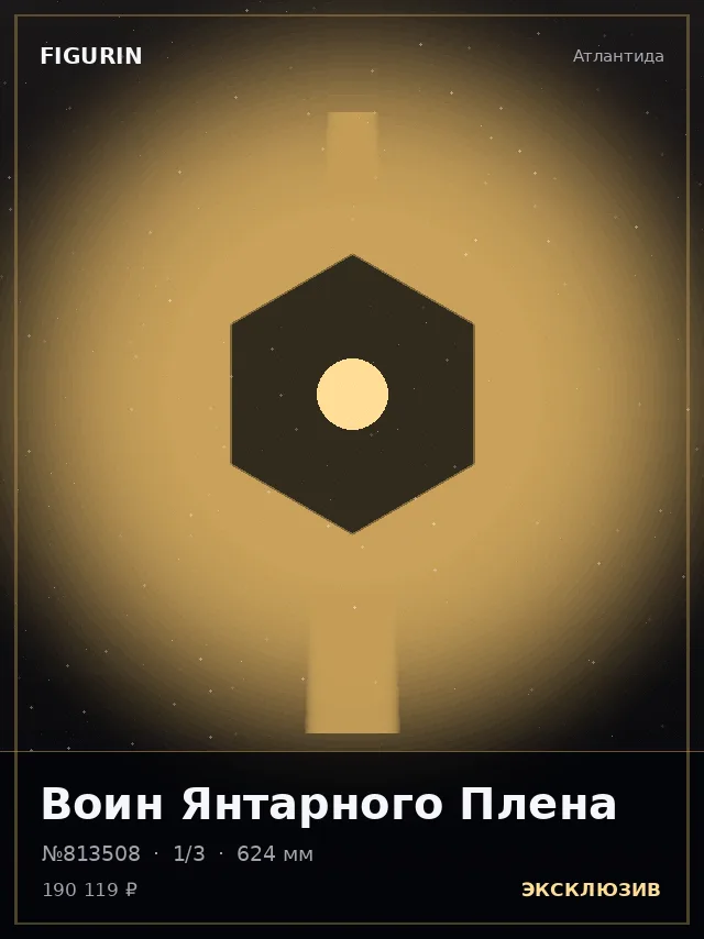 Воин Янтарного Плена — премиальная фигурка