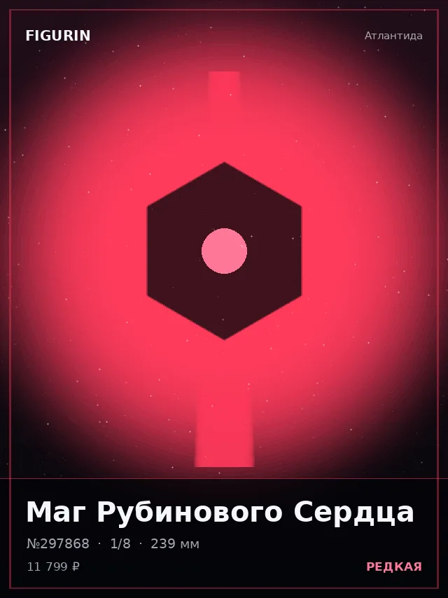 Маг Рубинового Сердца — премиальная фигурка