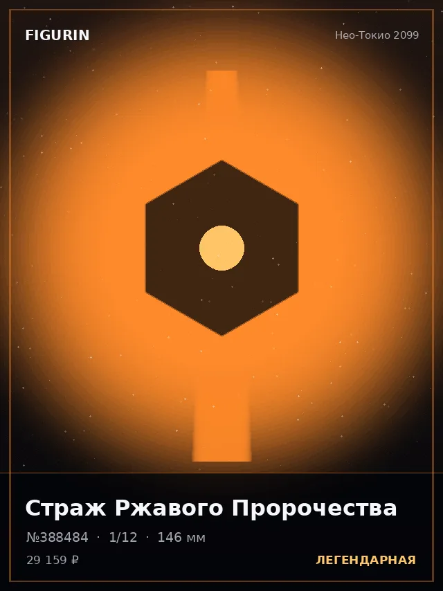 Страж Ржавого Пророчества — премиальная фигурка