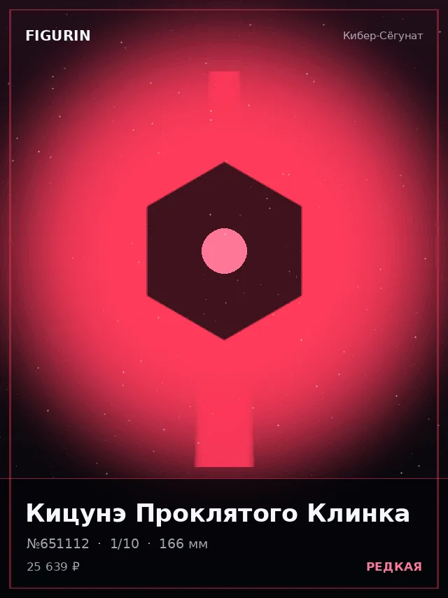 Кицунэ Проклятого Клинка — премиальная фигурка
