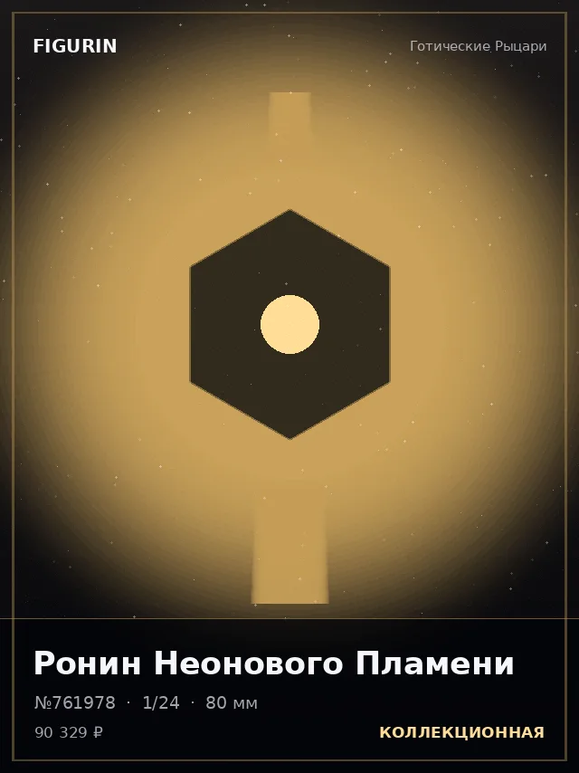 Ронин Неонового Пламени — премиальная фигурка
