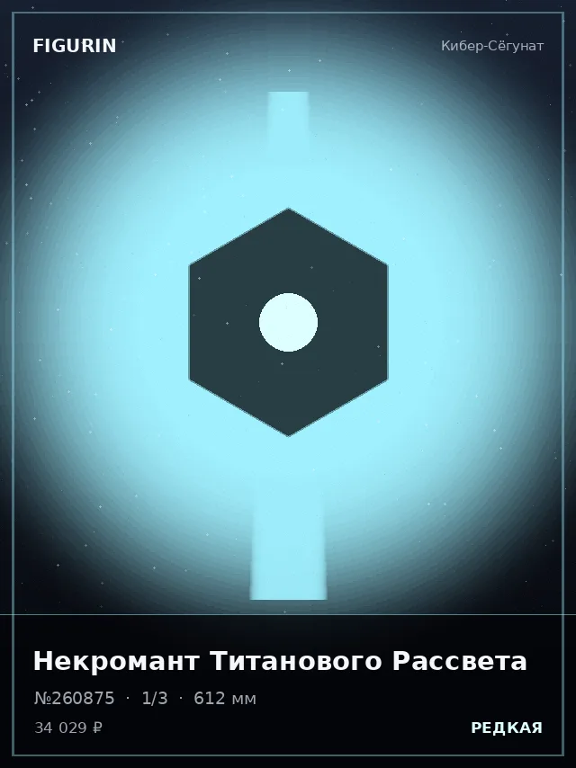 Некромант Титанового Рассвета — премиальная фигурка