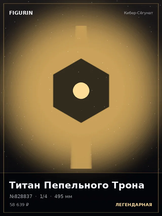 Титан Пепельного Трона — премиальная фигурка